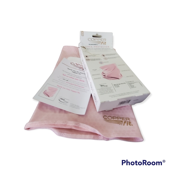 New Copper Fit Face Protector Youth 8+ Pink to RoseGold in color New in Box - Picture 9 of 9
